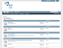 Tablet Screenshot of community.nie.edu.sg