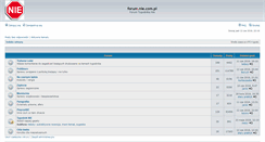 Desktop Screenshot of forum.nie.com.pl