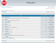 Tablet Screenshot of forum.nie.com.pl