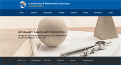 Desktop Screenshot of math.nie.edu.sg