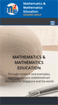 Mobile Screenshot of math.nie.edu.sg